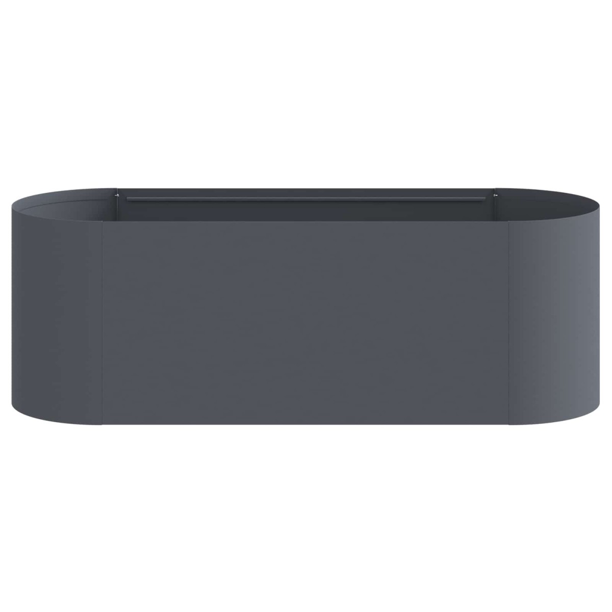 vidaXL Υψωμένο Κρεβάτι Κήπου Ανθρακί 120 x 40 x 40 εκ