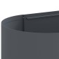 vidaXL Υψωμένο Κρεβάτι Κήπου Ανθρακί 200 x 40 x 40 εκ.