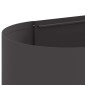 vidaXL Υψωμένο Κρεβάτι Κήπου Μαύρο 360 x 40 x 40 εκ.