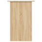 vidaXL Γραφείο Χρώμα Sonoma Δρυς 90 x 50 x 74 εκ. από Μοριοσανίδα