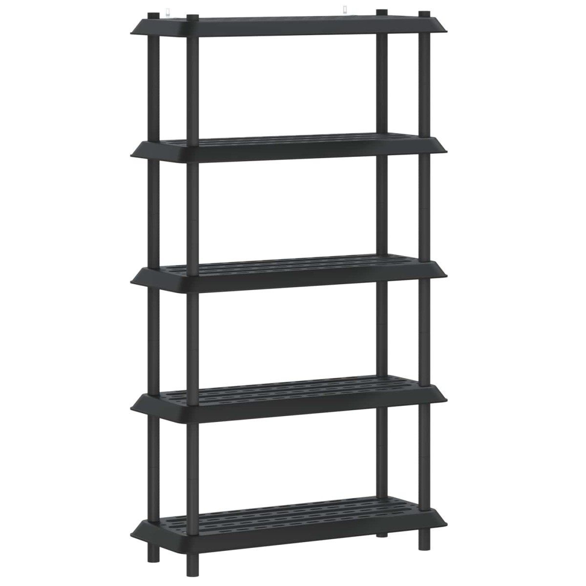 vidaXL Μονάδα Ραφιού 5 επίπεδα 100 x 40 x 177 εκ PP Ανθρακί