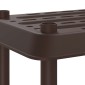 vidaXL Μονάδα Ραφιού 5 επίπεδα 100 x 40 x 177 εκ PP Καφέ