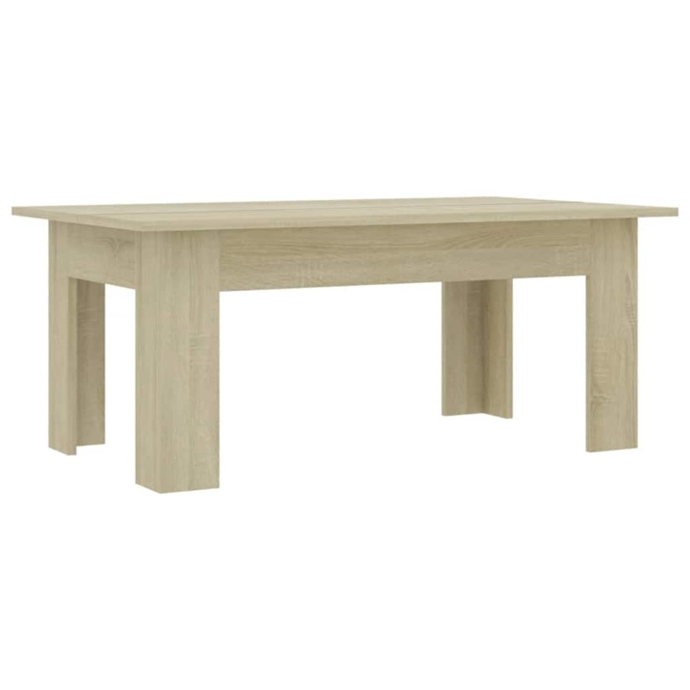 vidaXL Τραπεζάκι Σαλονιού Sonoma Δρυς 100x60x42 εκ. από Επεξ. Ξύλο