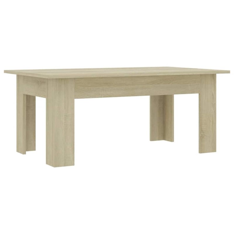 vidaXL Τραπεζάκι Σαλονιού Sonoma Δρυς 100x60x42 εκ. από Επεξ. Ξύλο