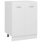 vidaXL Ντουλάπι Δαπέδου Λευκό 60x46x81,5 εκ. Μοριοσανίδα