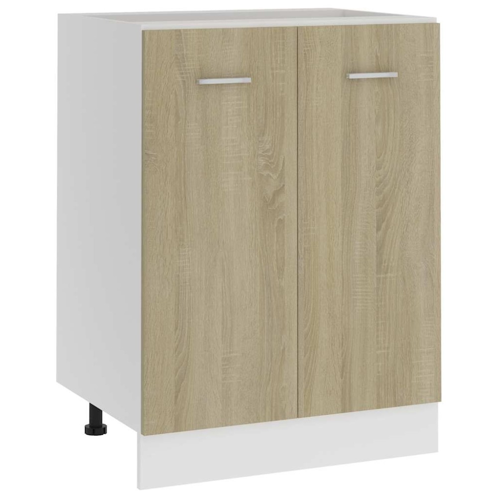 vidaXL Ντουλάπι "Lyon" Sonoma Δρυς 60x46x81,5 εκ. από Τεχνητό Ξύλο