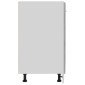 vidaXL Ντουλάπι Δαπέδου Γκρι Σκυροδέματος 60x46x81,5 εκ. Μοριοσανίδα