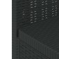 vidaXL Διθέσιος Καναπές Κήπου με Μαξιλάρια Φαίνεται σαν Ρατάν PP