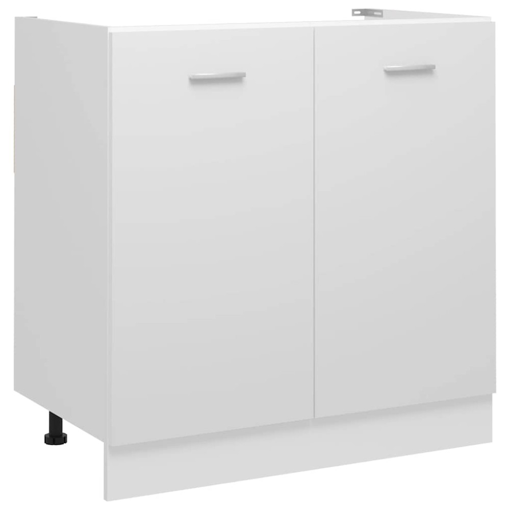 vidaXL Ντουλάπι Νιπτήρα "Lyon" Λευκό 80x46x81,5 εκ. από Τεχνητό Ξύλο