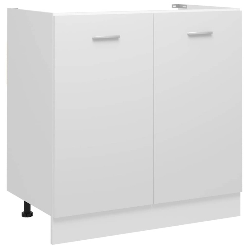 vidaXL Ντουλάπι Νιπτήρα "Lyon" Λευκό 80x46x81,5 εκ. από Τεχνητό Ξύλο