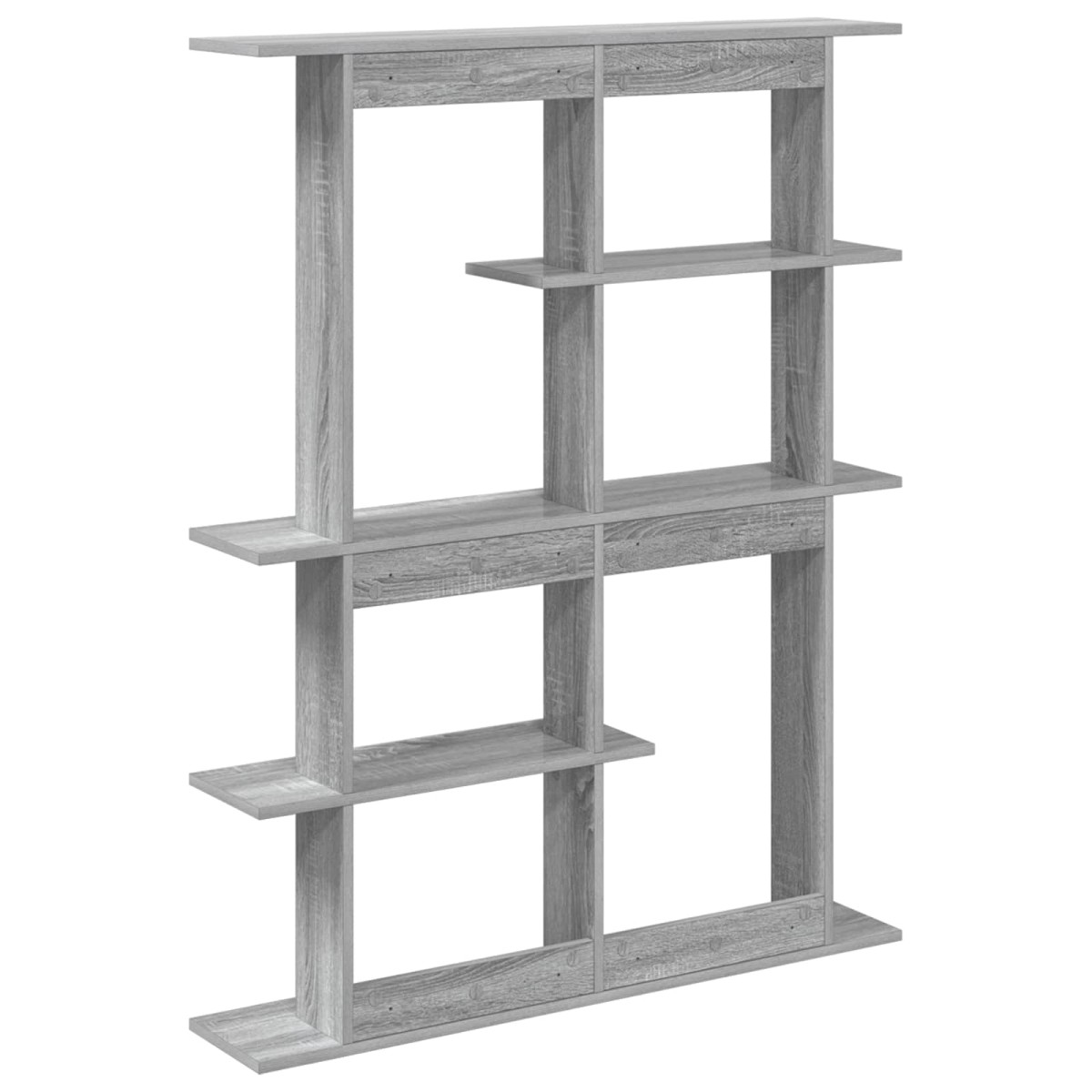 vidaXL Ράφι Τοίχου Γκρι Sonoma 102 x 20 x 130 εκ. Επεξεργασμένο Ξύλο