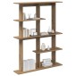 vidaXL Ράφι Τοίχου Artisan Δρυς 102 x 20 x 130 εκ. Επεξεργασμένο Ξύλο