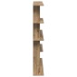 vidaXL Ράφι Τοίχου Artisan Δρυς 102 x 20 x 130 εκ. Επεξεργασμένο Ξύλο