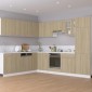 vidaXL Ντουλάπι με Συρτάρι Sonoma Δρυς 30x46x81,5 εκ. Μοριοσανίδα