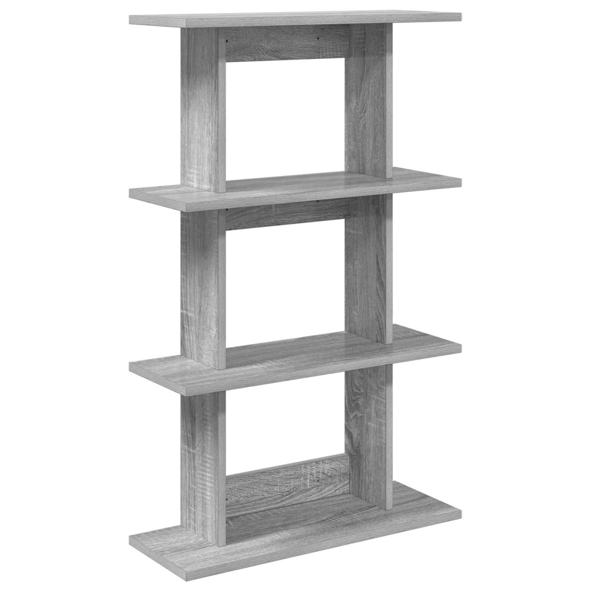 vidaXL Ράφι Τοίχου Επιτοίχιο Γκρι Sonoma 56 x 20 x 90 εκ
