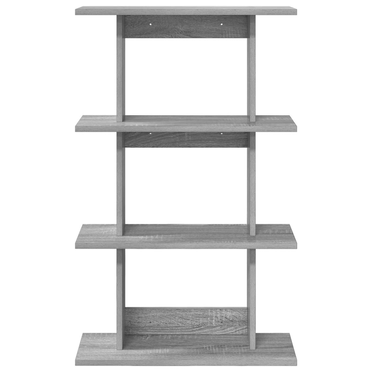 vidaXL Ράφι Τοίχου Επιτοίχιο Γκρι Sonoma 56 x 20 x 90 εκ