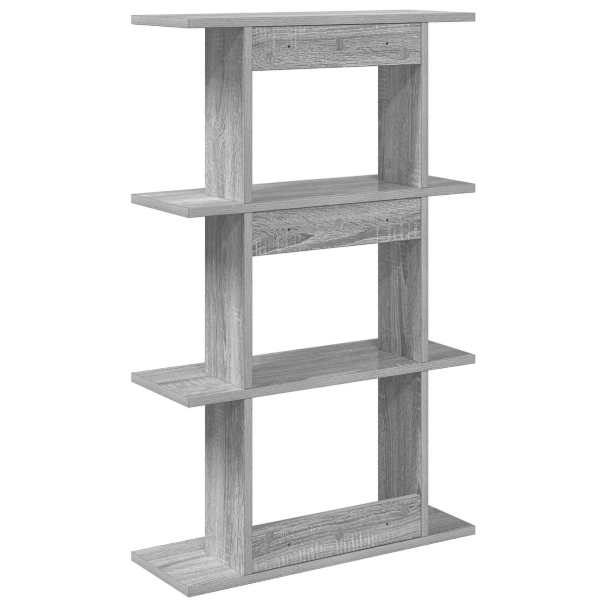 vidaXL Ράφι Τοίχου Επιτοίχιο Γκρι Sonoma 56 x 20 x 90 εκ