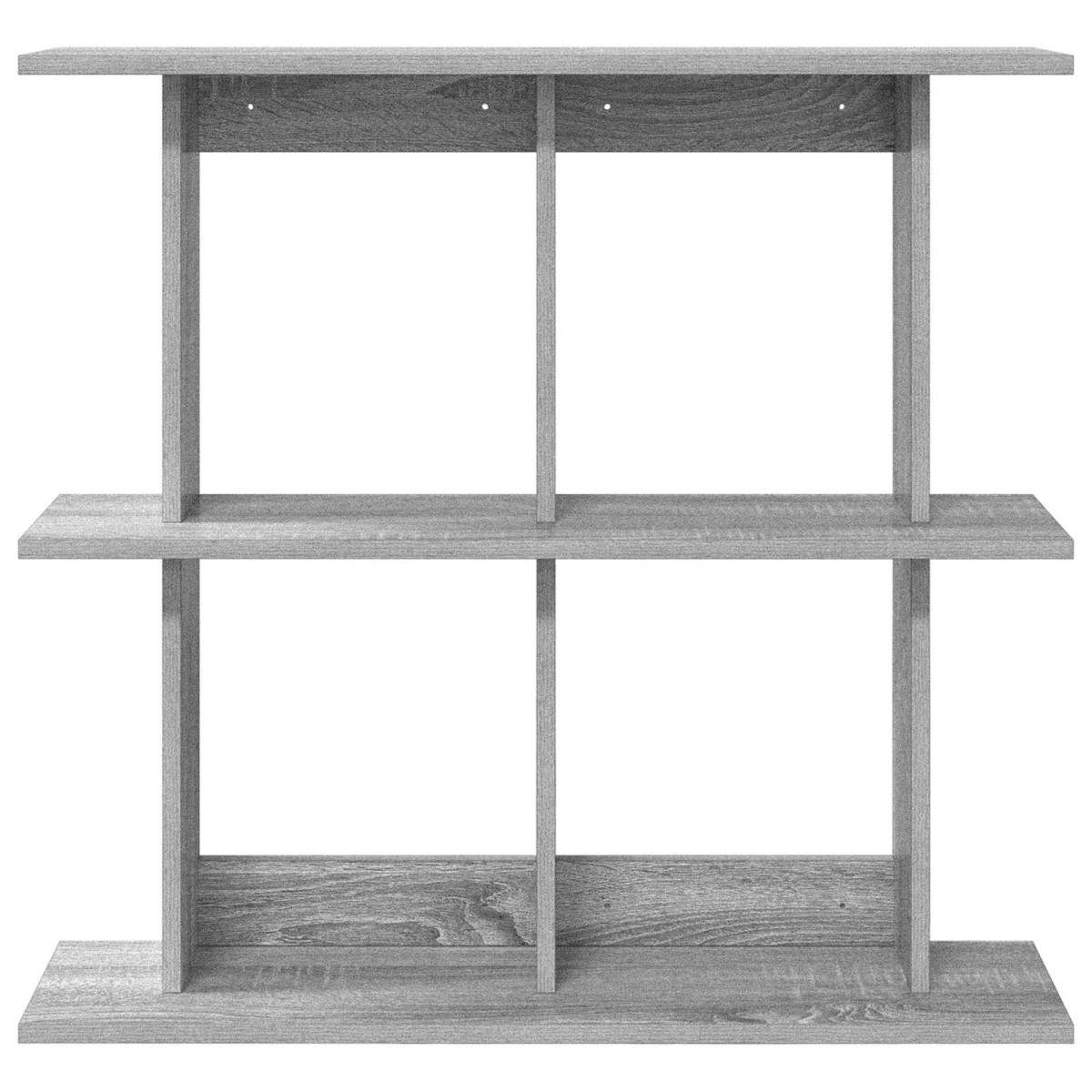 vidaXL Ράφι Τοίχου Επιτοίχιο Γκρι Sonoma 100 x 20 x 75 εκ