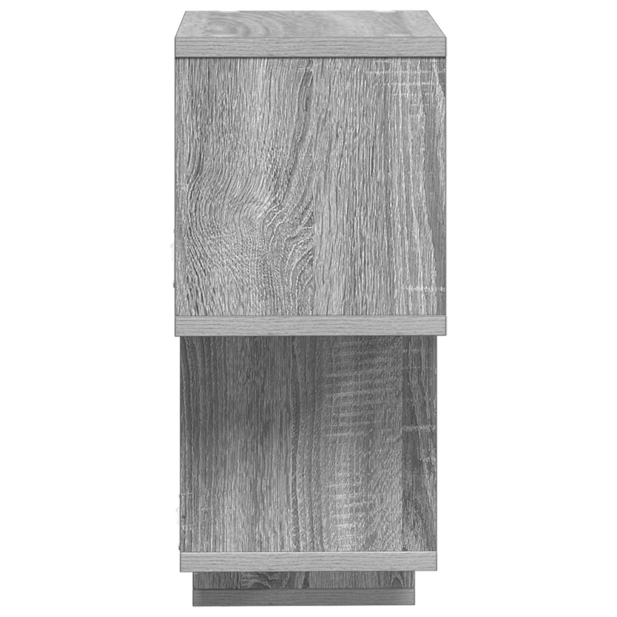 vidaXL Πλωτό ράφι Επιτοίχιο Γκρι Sonoma 87 x 20 x 55 εκ