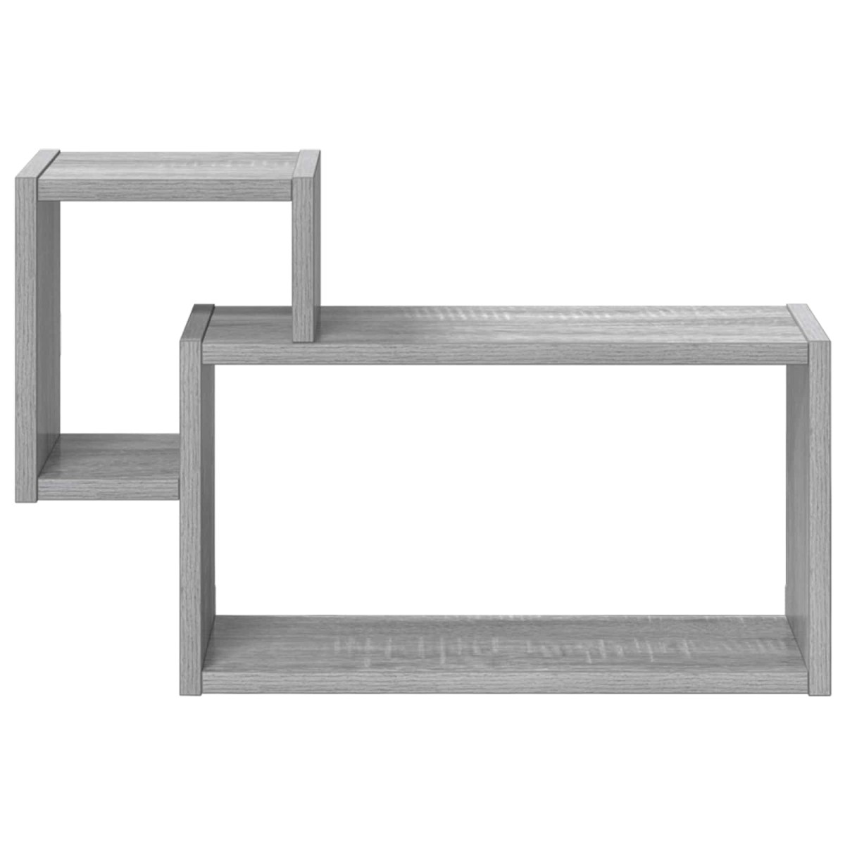 vidaXL Ράφι Τοίχου Επιτοίχιο Γκρι Sonoma 55 x 15 x 35 εκ.