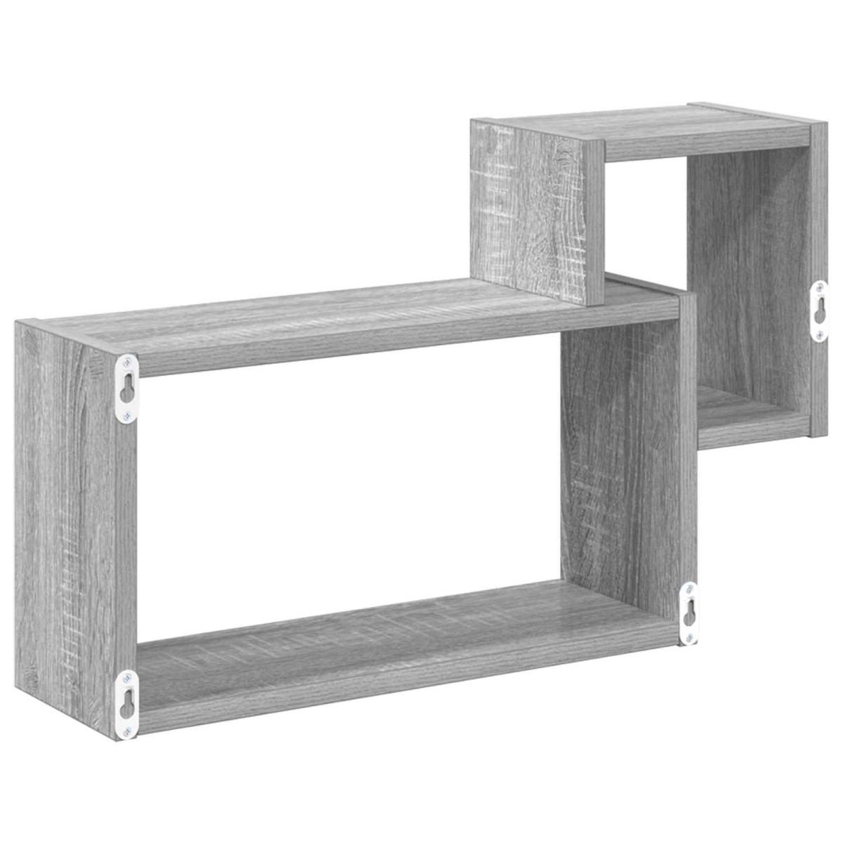 vidaXL Ράφι Τοίχου Επιτοίχιο Γκρι Sonoma 55 x 15 x 35 εκ.