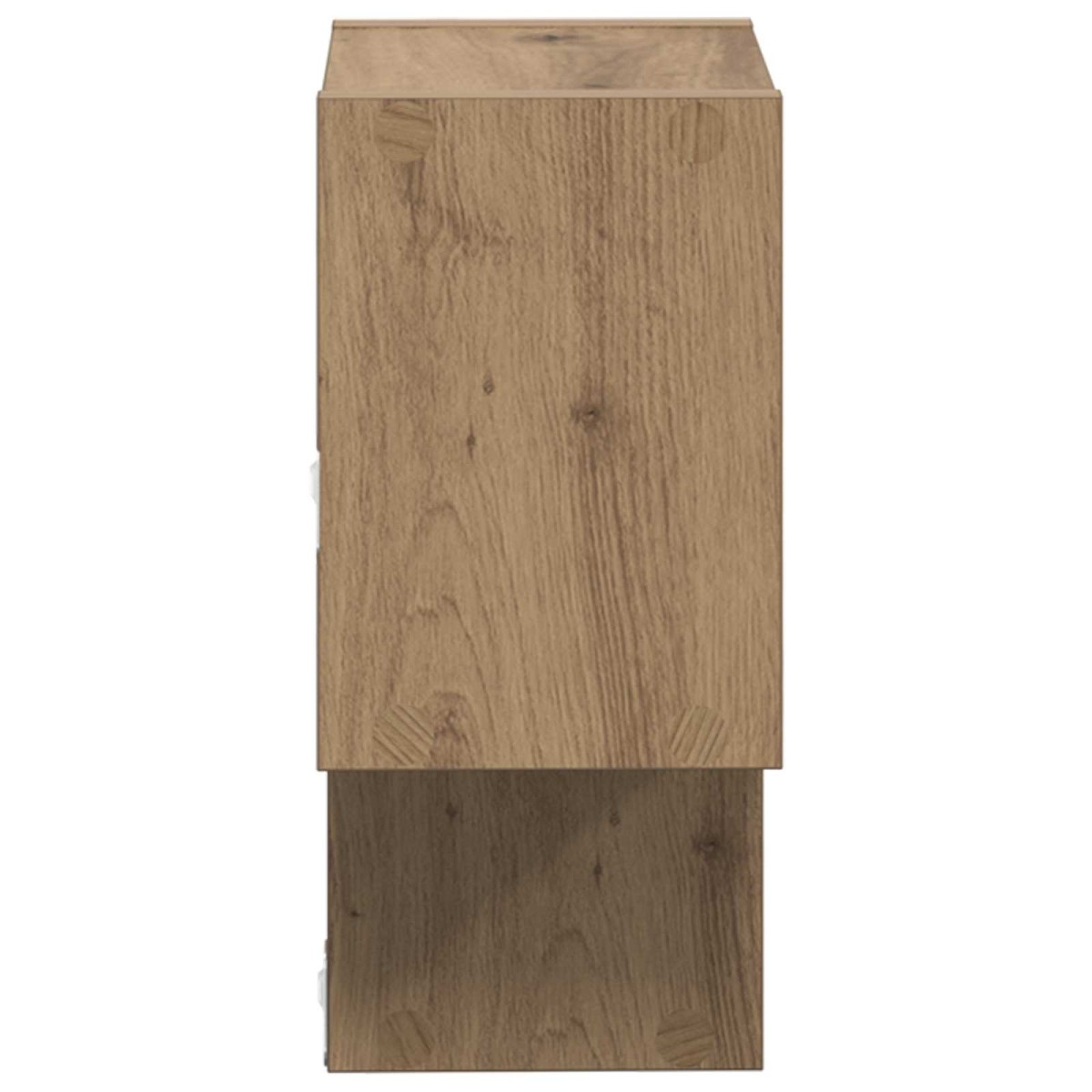 vidaXL Ράφι Τοίχου Επιτοίχιο Artisan Δρυς 55 x 15 x 35 εκ.