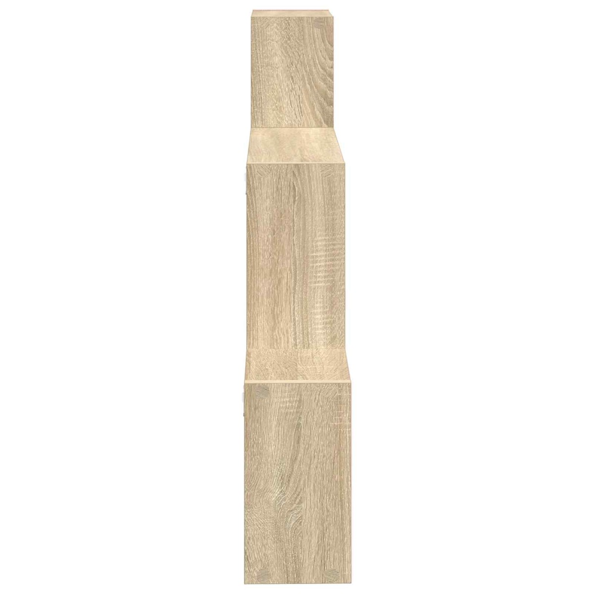 vidaXL Ράφι Τοίχου Επιτοίχιο Sonoma Δρυς 91,5 x 15 x 76 εκ