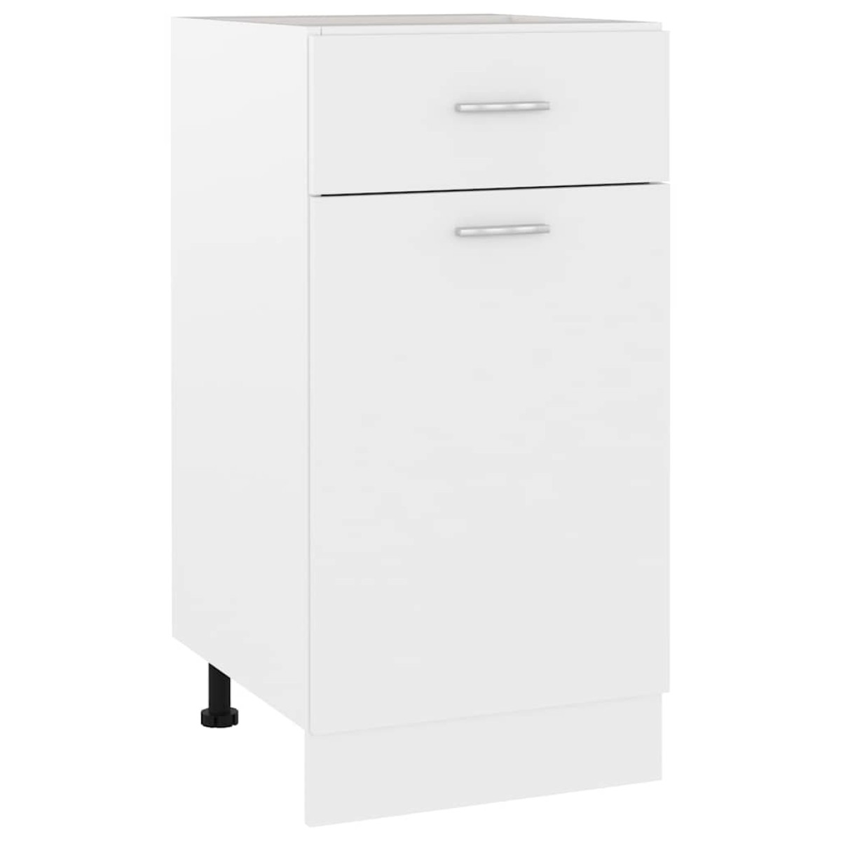 vidaXL Ντουλάπι με Συρτάρι Λευκό 40x46x81,5 εκ. Μοριοσανίδα