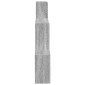 vidaXL Ράφι Τοίχου Επιτοίχιο Γκρι Sonoma 91,5 x 15 x 76 εκ