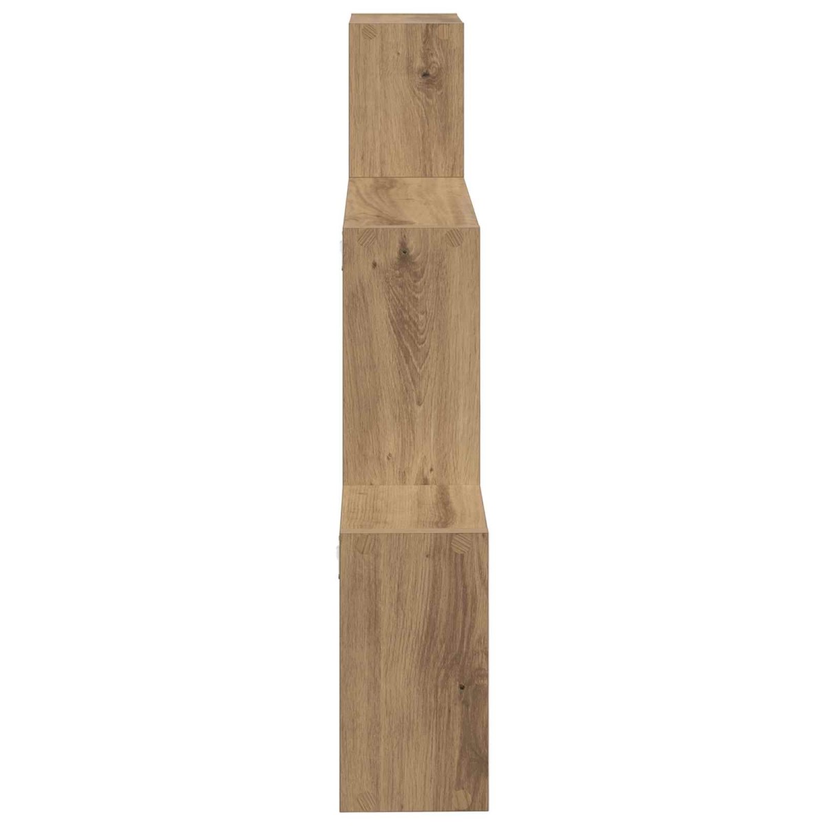 vidaXL Ράφι Τοίχου Επιτοίχιο Artisan Δρυς 91,5 x 15 x 76 εκ