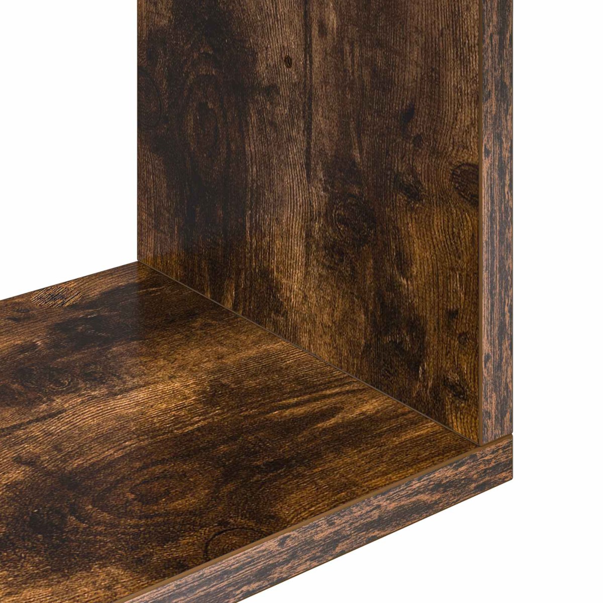 vidaXL Ράφι Τοίχου Καπνισμένο Ξύλο Δρυός 70 x 20 x 100 εκ.