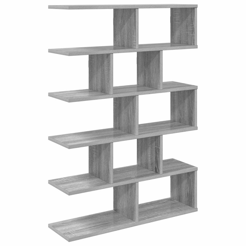 vidaXL Ράφι Τοίχου Γκρι Sonoma 70 x 20 x 100 εκ. Επεξεργασμένο Ξύλο