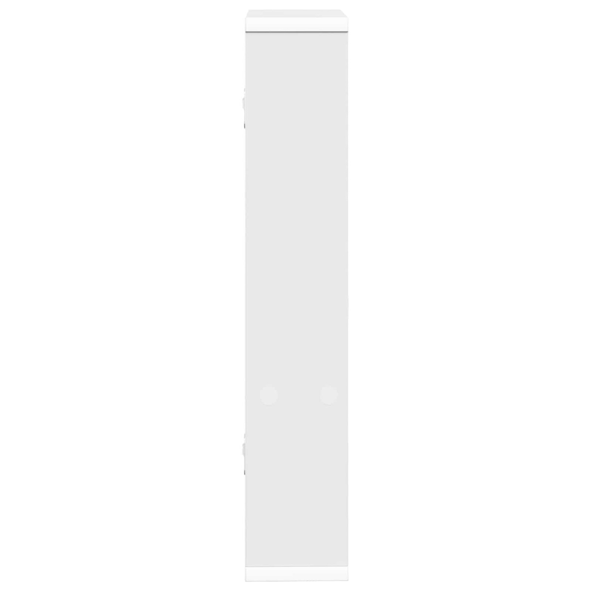 vidaXL Ράφι Τοίχου Λευκό 60 x 11 x 60 εκ. Επεξεργασμένο Ξύλο