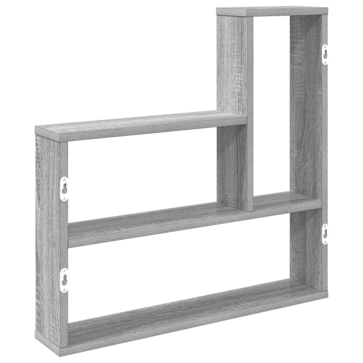 vidaXL Ράφι Τοίχου Γκρι Sonoma 60 x 11 x 60 εκ. Επεξεργασμένο Ξύλο