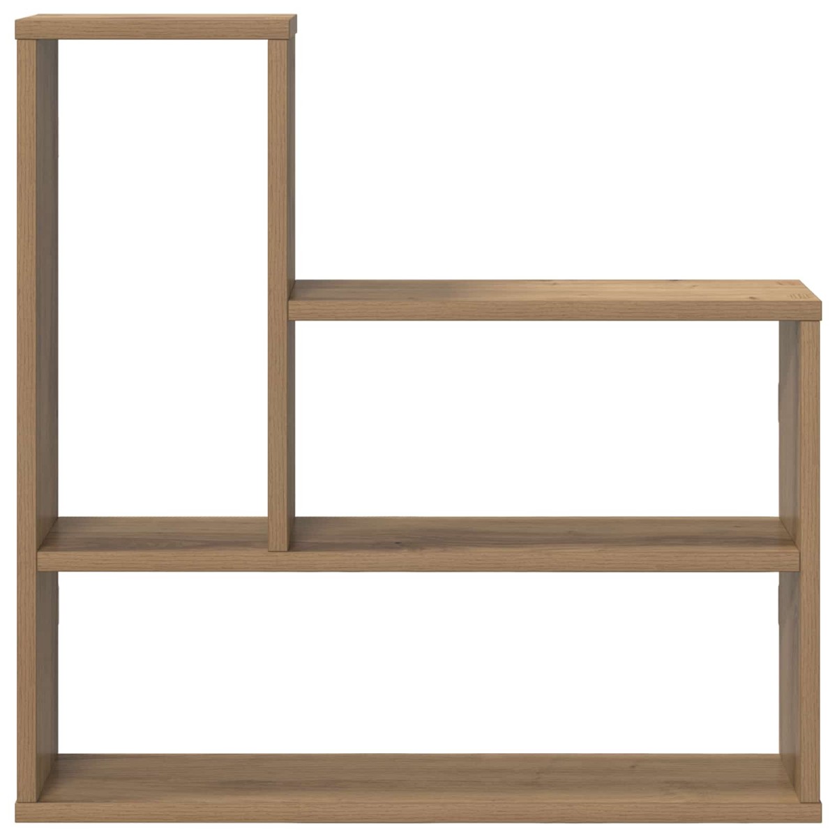 vidaXL Ράφι Τοίχου Artisan Δρυς 60 x 11 x 60 εκ. Επεξεργασμένο Ξύλο