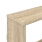 vidaXL Ράφι Τοίχου Sonoma Δρυς 122 x 18 x 60 εκ. Επεξεργασμένο Ξύλο