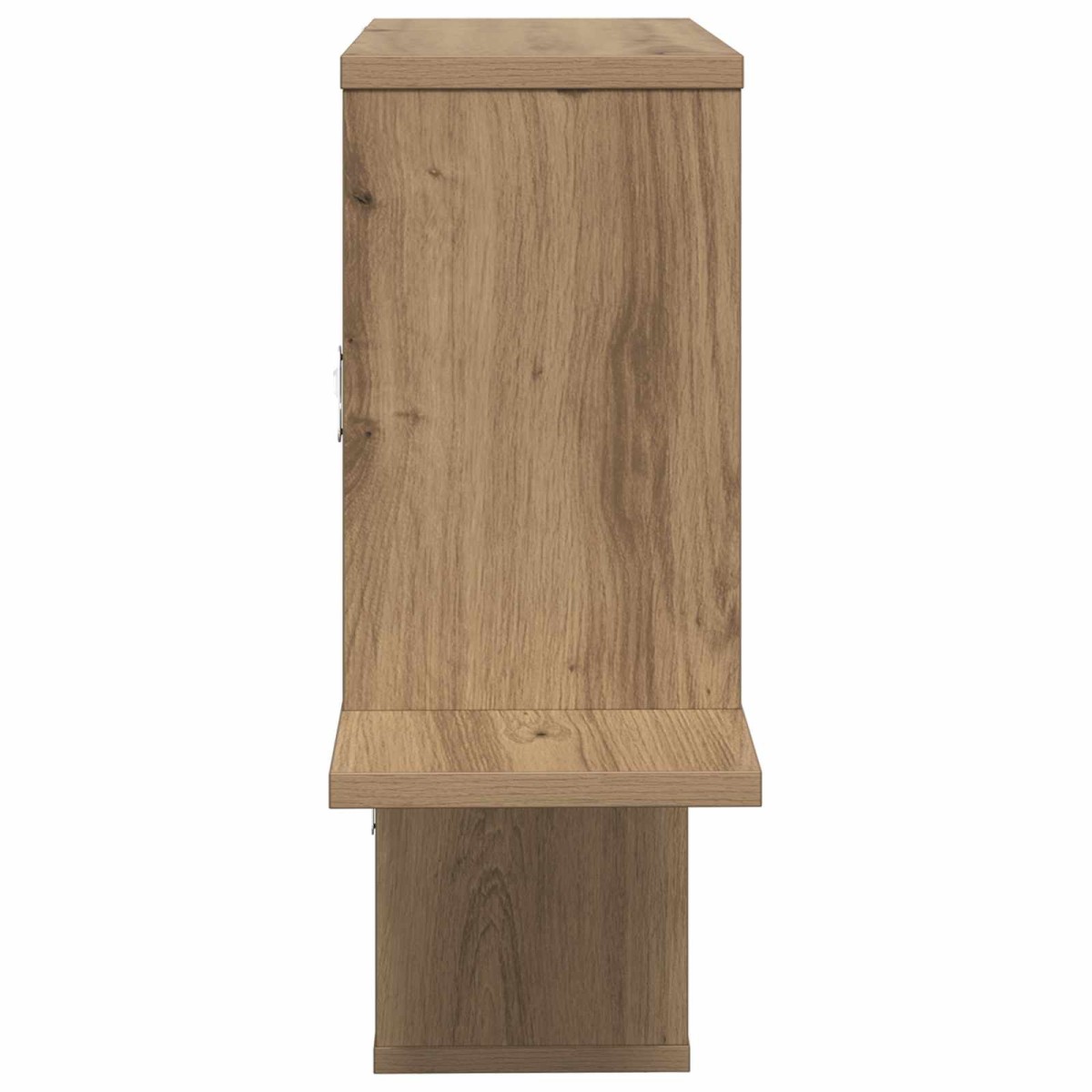vidaXL Ράφι Τοίχου Artisan Δρυς 122 x 18 x 60 εκ. Επεξεργασμένο Ξύλο