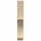 vidaXL Ράφι Τοίχου Sonoma Δρυς 61 x 15 x 102 εκ Επεξεργασμένο Ξύλο