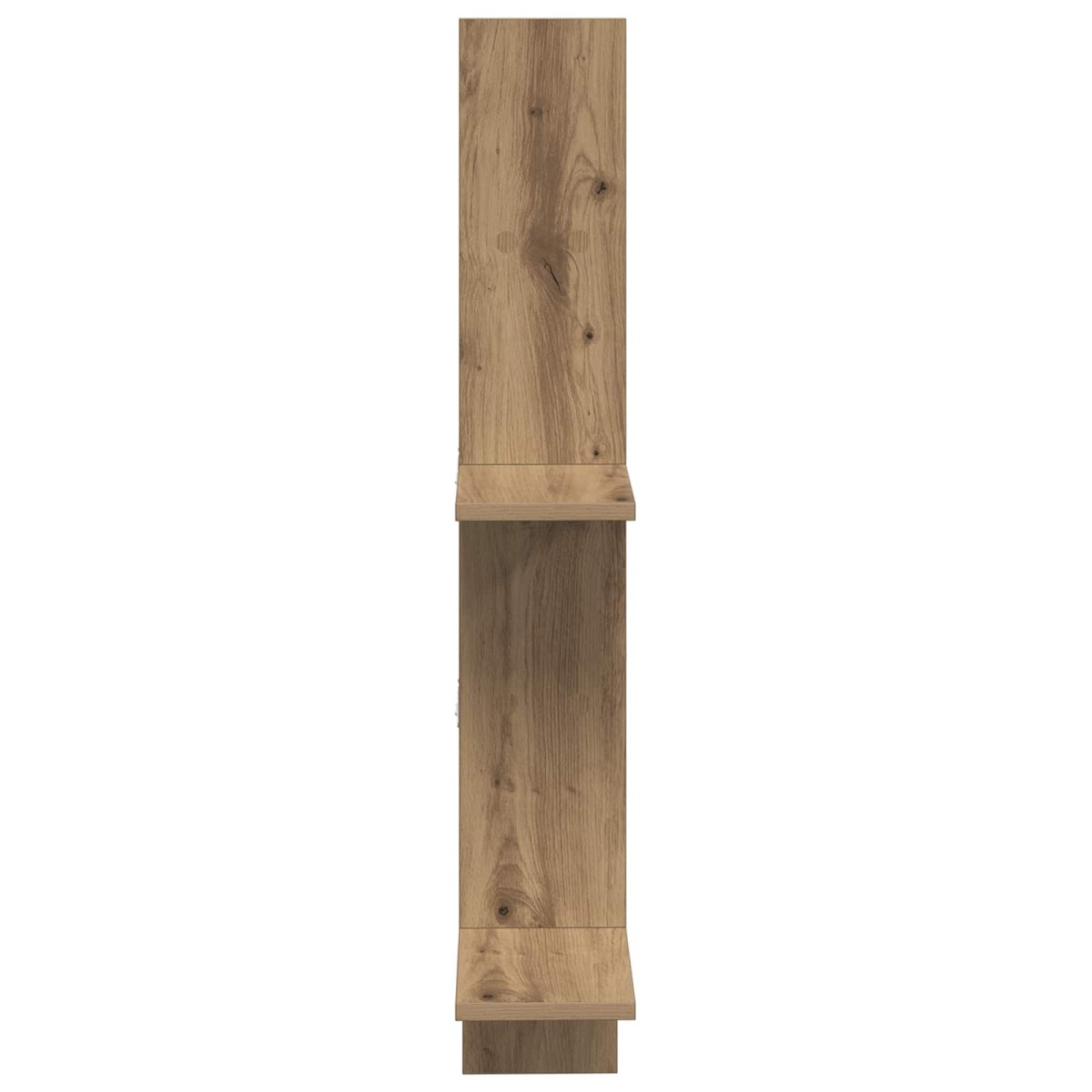 vidaXL Ράφι Τοίχου Artisan Δρυς 61 x 15 x 102 εκ Επεξεργασμένο Ξύλο