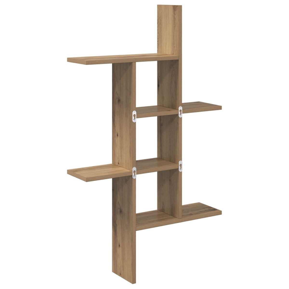 vidaXL Ράφι Τοίχου Artisan Δρυς 61 x 15 x 102 εκ Επεξεργασμένο Ξύλο