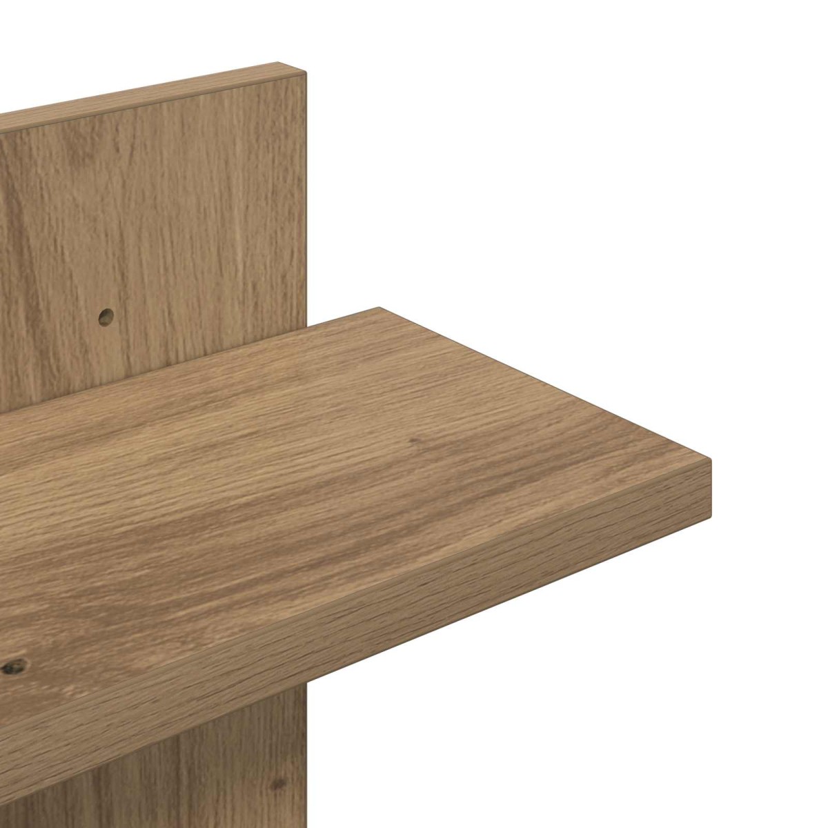 vidaXL Ράφι Τοίχου Artisan Δρυς 48,5 x 15 x 101 εκ Επεξεργασμένο Ξύλο