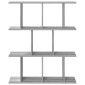 vidaXL Ράφι Τοίχου Γκρι Sonoma 80 x 20 x 96 εκ. Επεξεργασμένο Ξύλο