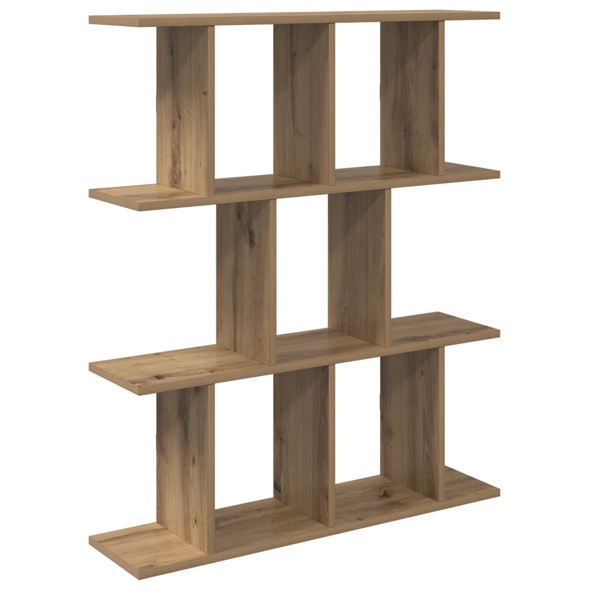 vidaXL Ράφι Τοίχου Artisan Δρυς 80 x 20 x 96 εκ. Επεξεργασμένο Ξύλο