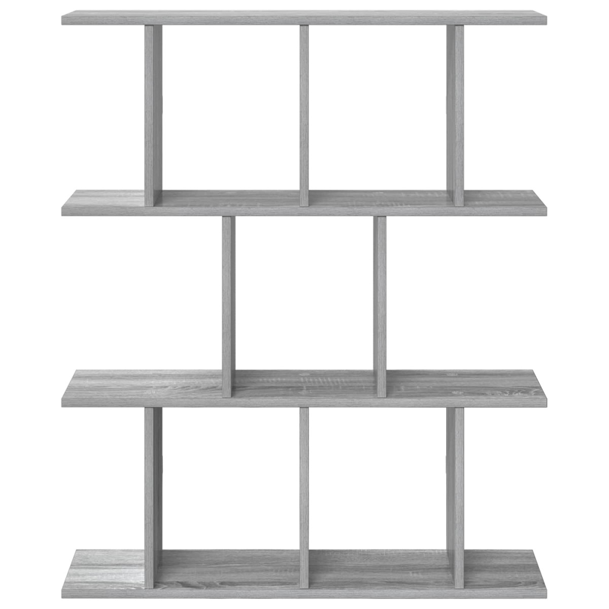 vidaXL Ράφι Τοίχου Γκρι Sonoma 102 x 20 x 96 εκ Επεξεργασμένο Ξύλο