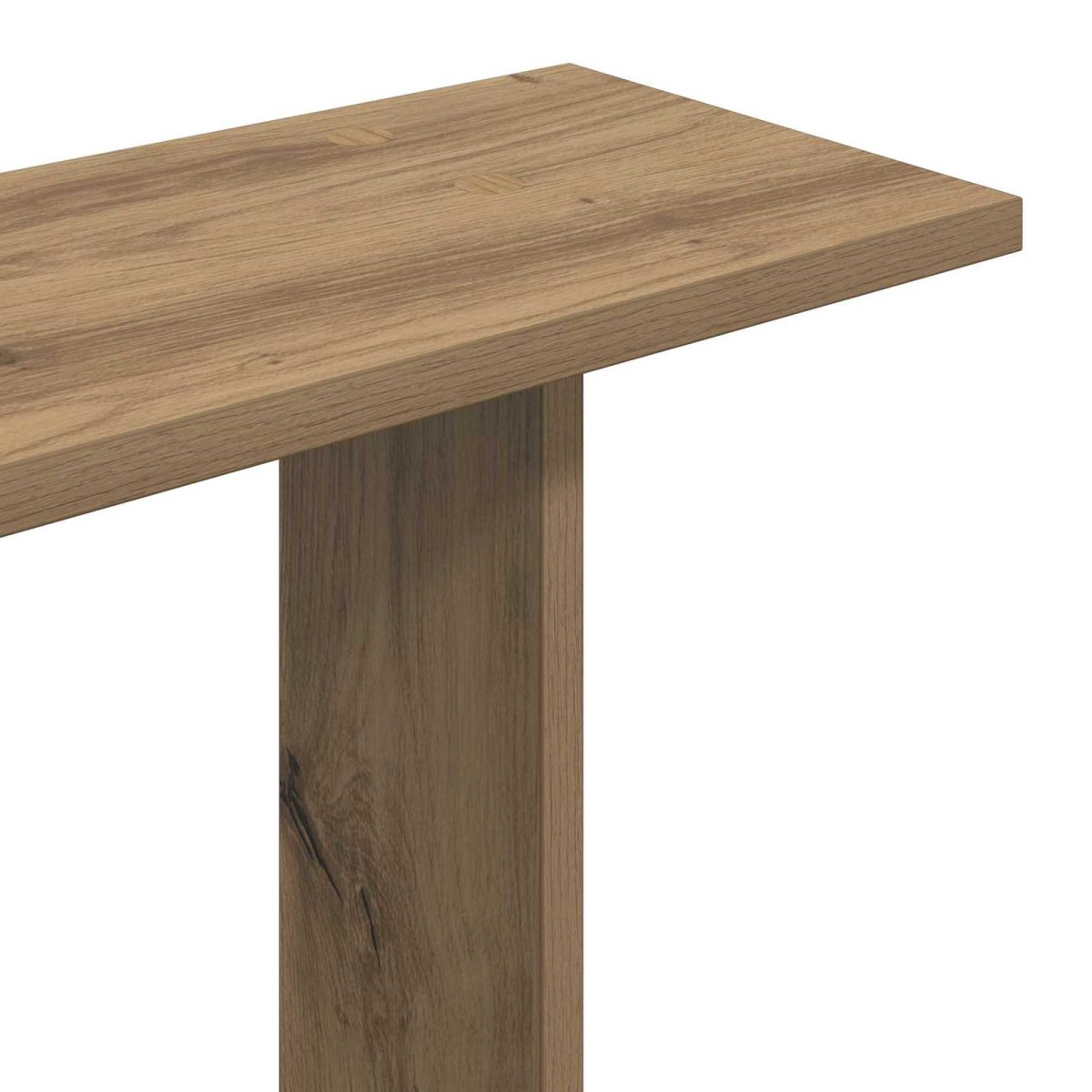vidaXL Ράφι Τοίχου Artisan Δρυς 67 x 67 x 87 εκ. Επεξεργασμένο Ξύλο