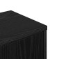vidaXL Ράφι Γωνίας Τοίχου Μαύρη Δρυς 48 x 48 x 120 εκ.
