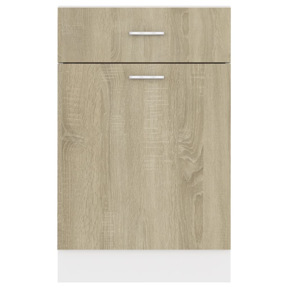 vidaXL Ντουλάπι με Συρτάρι Sonoma Δρυς 50x46x81,5 εκ. Μοριοσανίδα