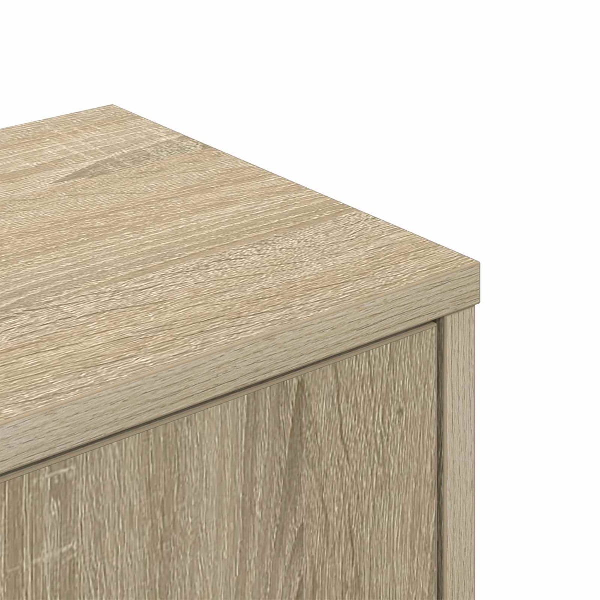 vidaXL Ράφι Γωνίας Τοίχου Sonoma Δρυς 48 x 48 x 120 εκ.