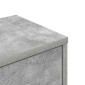 vidaXL Ράφι Γωνίας Τοίχου Γκρι Σκυροδέματος 48 x 48 x 120 εκ.