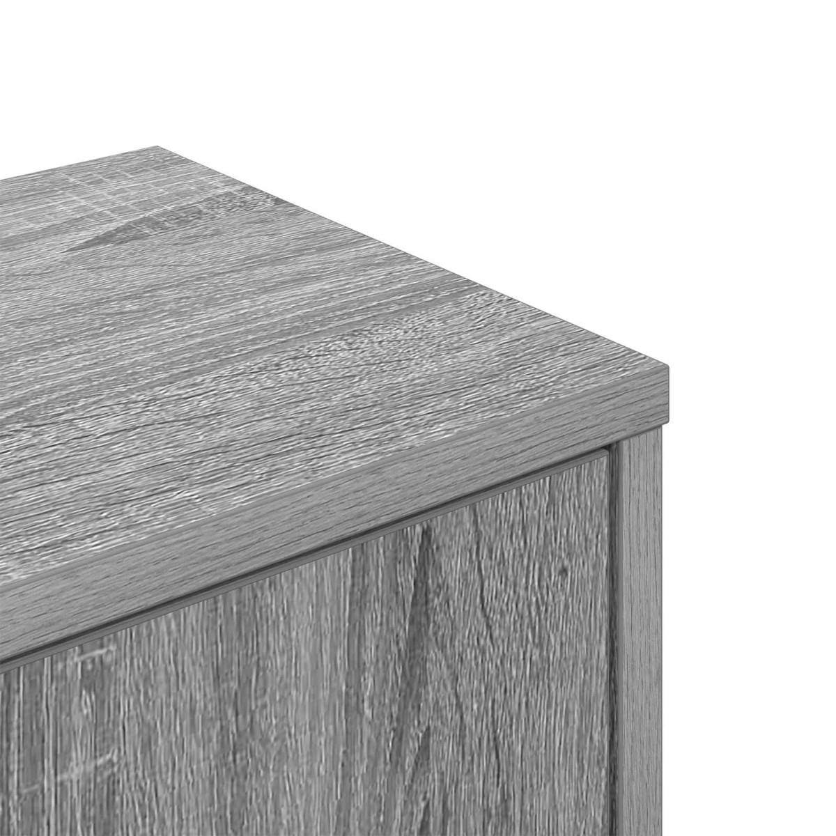 vidaXL Ράφι Γωνίας Τοίχου Γκρι Sonoma 48 x 48 x 120 εκ.